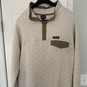Patagonia Organic Cotton Quilt Snap-T! Size XL